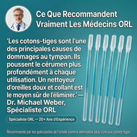 Stick Belvalia – Nettoyant d'oreilles à embout adhésif