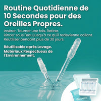 Stick Belvalia – Nettoyant d'oreilles à embout adhésif